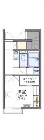 レオパレスコンフォールKの間取り画像