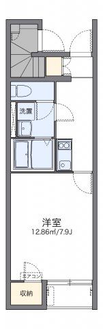 レオネクストKATSURAの間取り画像