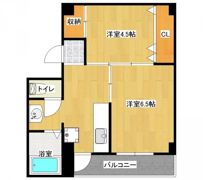 ヴィラナリー豊岡1号棟の間取り画像