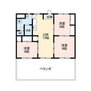 グランコート栄の間取り画像