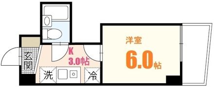 アストラムシンカワの間取り画像