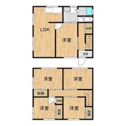 秋場団地A-31の間取り画像