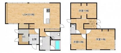 Casa三滝フォレストの間取り画像