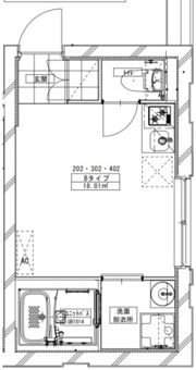 ミライズ滝野川レジデンスの間取り画像