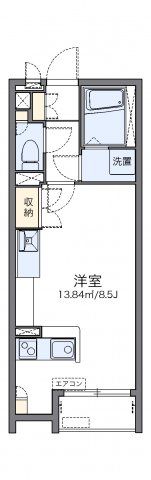 レオネクストNAKAJIMAの間取り画像