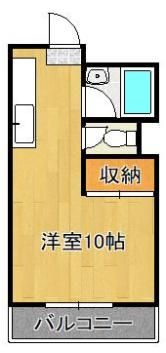 大庭ハイツの間取り画像