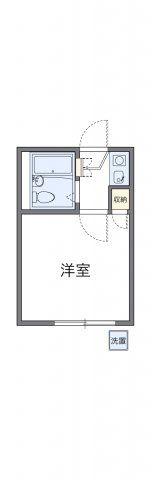 レオパレス朝霞第2の間取り画像