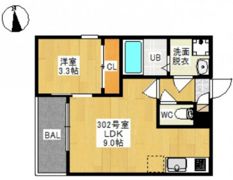REGALEST JM 青江の間取り画像