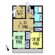 メイプルタウン名和東の間取り画像