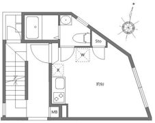ライクフォール氷川台の間取り画像