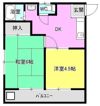 メゾンハシモトの間取り画像