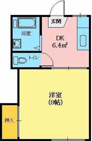 シティ中島丁Aの間取り画像