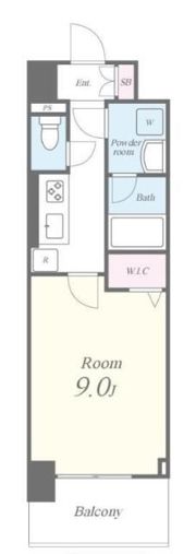 キャナルテラス品川の間取り画像