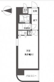 朝日プラザ岡山中山下の間取り画像