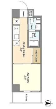BPRレジデンス亀戸の間取り画像