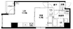 椿荘の間取り画像