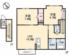 シャーメゾン セルディーナの間取り画像