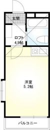 スカイピア上大岡の間取り画像