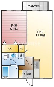 ディアスAYAの間取り画像