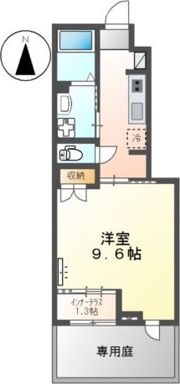 ウェルネスBの間取り画像