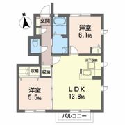 ディアス青葉・Ⅰの間取り画像