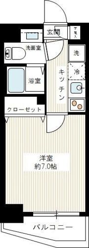 MAXIV西川口AZの間取り画像