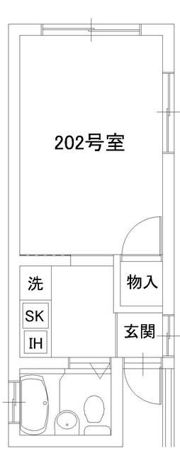 プラザ一橋学園の間取り画像