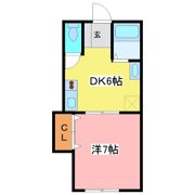 パルメディア Kの間取り画像