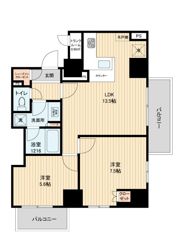 HF田端レジデンスの間取り画像