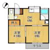 山門ハイツの間取り画像