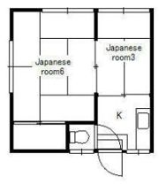 三藤荘の間取り画像