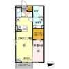 D-ROOM和田町の間取り画像