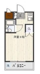 シャトル大恵 Fの間取り画像