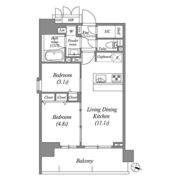 スプランディッド南千住DUEの間取り画像