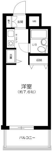 アクシルコート桜台の間取り画像
