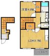 アレッジオKの間取り画像