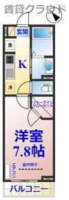 ラネージュIIの間取り画像