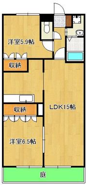 フォルティアの間取り画像