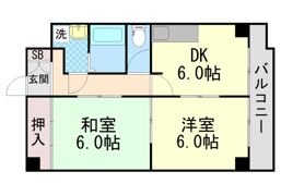 グランドール西岡本の間取り画像