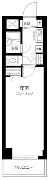 スワンハイツの間取り画像