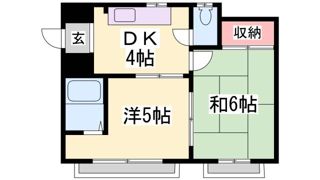 前田住宅ビルの間取り画像