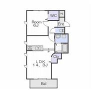 ｜brio｜RC造 オートロックマンションの間取り画像
