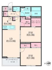SOLANAⅡの間取り画像