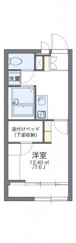 レオパレスヴェルヴェデーレの間取り画像