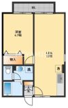 エクレール西三城 A棟の間取り画像