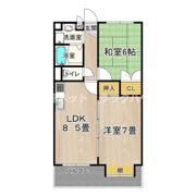 ブランドールMⅢの間取り画像