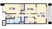 アーバネックス三宮磯辺通の間取り画像