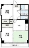 南部ハイツの間取り画像