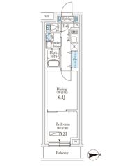 プラネソシエプラス桜台の間取り画像