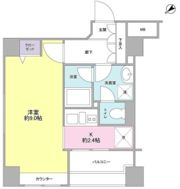 AKレジデンスの間取り画像